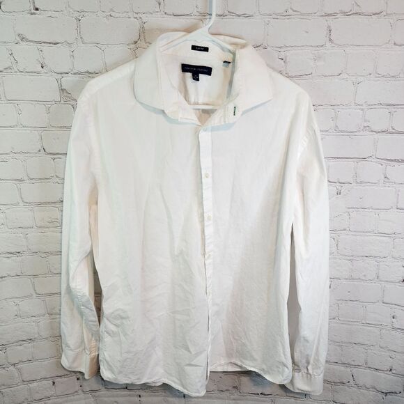 Men's Tommy Hilfiger longsleeve button down shirt, size XL - Picture 1 of 3